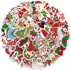 Christmas Stickers Pack (50 pc)